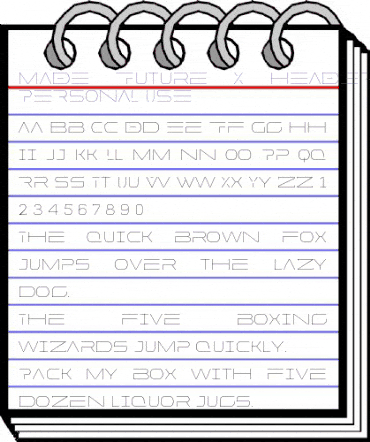 MADE Future X HEADER Line animated font preview MADE Future X HEADER Line animated font preview