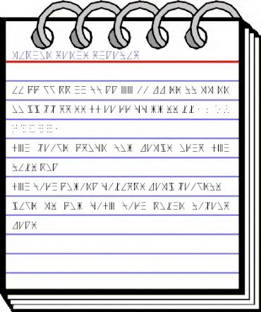 Madeon Runes Regular Regular animated font preview