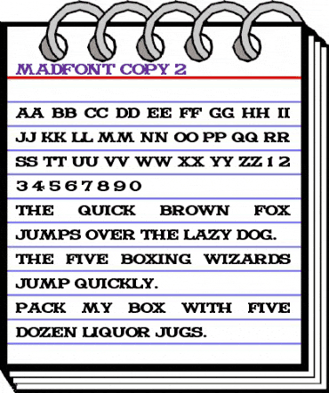 MADFONT Regular animated font preview MADFONT Regular animated font preview