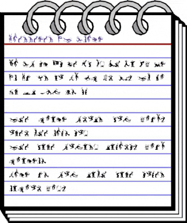 Maenneken LT Black animated font preview