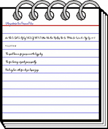 Magentasia Free Personal Use Regular animated font preview Magentasia Free Personal Use Regular animated font preview