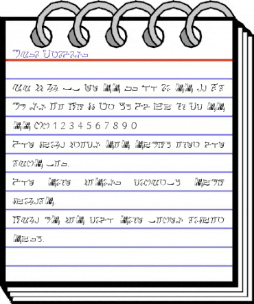 Magi Writing Regular animated font preview Magi Writing Regular animated font preview