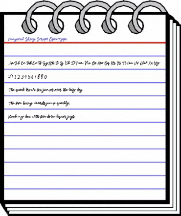 Magical_Shiny_Script Regular animated font preview Magical_Shiny_Script Regular animated font preview