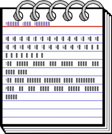 Makunu Demo Regular animated font preview