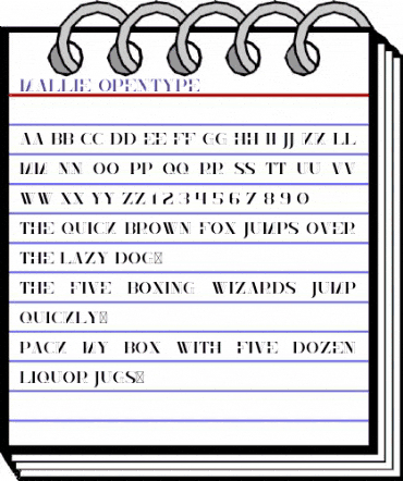 Mallie Regular animated font preview