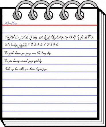 Manallagi Regular animated font preview Manallagi Regular animated font preview