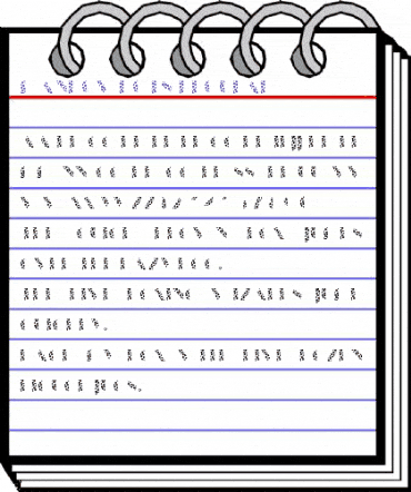 Manbow Dots animated font preview