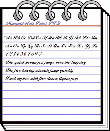 Mangrio-Aziz_Point-PJG Regular animated font preview Mangrio-Aziz_Point-PJG Regular animated font preview