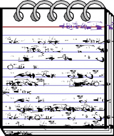 MANIFESTO Regular animated font preview