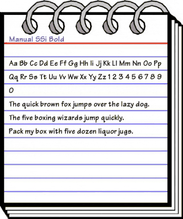 Manual SSi Bold animated font preview Manual SSi Bold animated font preview