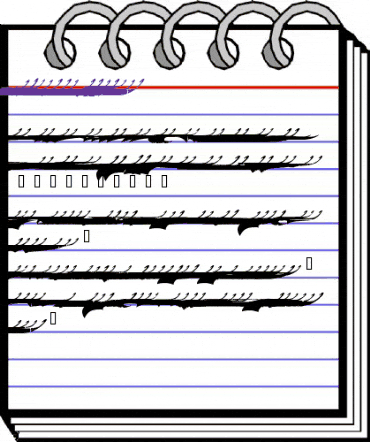 Marcelle Swashes Regular animated font preview