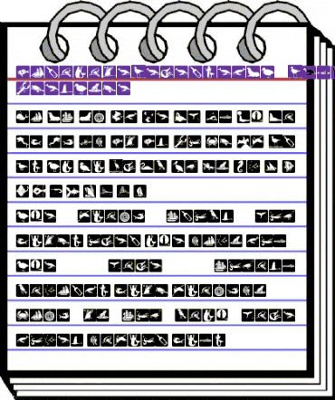 Maritime Reversed Regular animated font preview