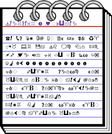 Markbats 3 Regular animated font preview