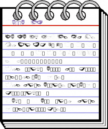 MaskbyEBO Regular animated font preview