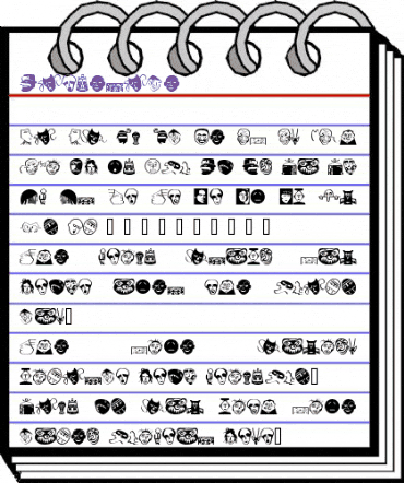 Maskerade Regular animated font preview