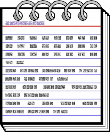 MasselleAM Regular animated font preview