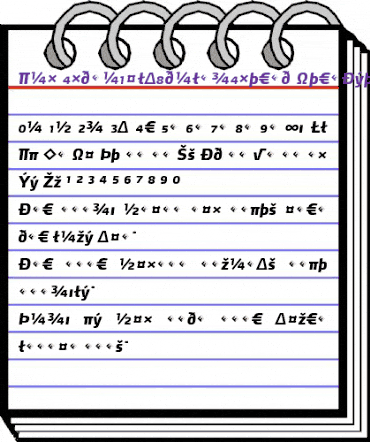 Max-ExtraBoldItalicExpert Regular animated font preview