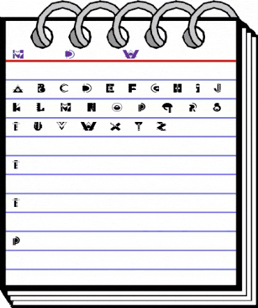 MemphisDisplay Wd Regular animated font preview MemphisDisplay Wd Regular animated font preview