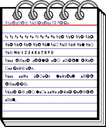 Mercury Numeric G2 Bold animated font preview