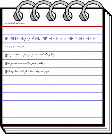 merdeka lowercase animated font preview