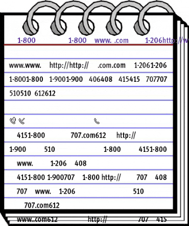 MetroMeta Regular animated font preview