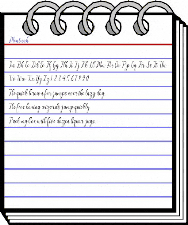 Meutuah Regular animated font preview