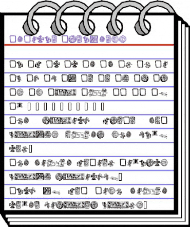 Mexican Ornaments Regular animated font preview