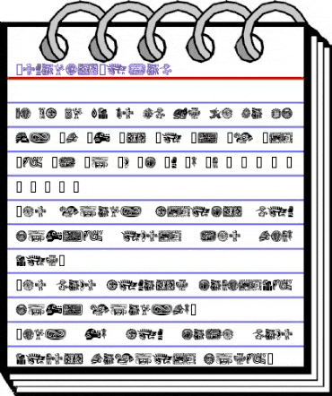 MexicanMotif Regular animated font preview