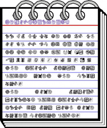 MexiKOrnaments Regular animated font preview