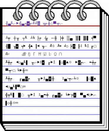 MicroPiOneSSK Regular animated font preview