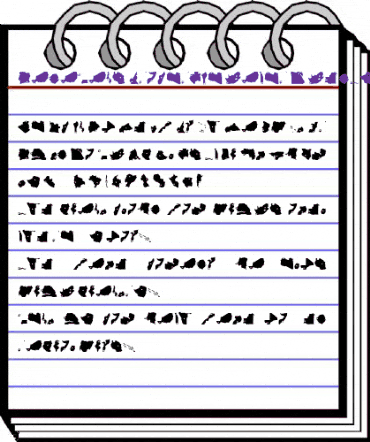 MiniPics GlobalSCapital animated font preview