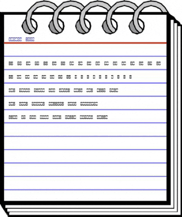 Mister Easy Regular animated font preview