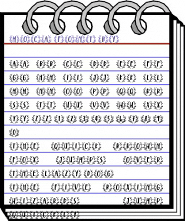 Moca Regular animated font preview Moca Regular animated font preview