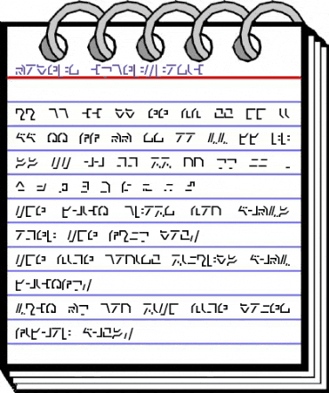 Modern Cybertronic Regular animated font preview