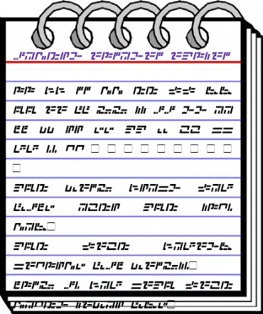 Modern Iaconic Italic animated font preview