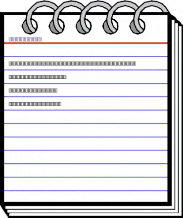 Mofid Mahdi Latin Figures Regular animated font preview