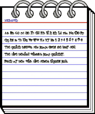 Mohawk Regular animated font preview