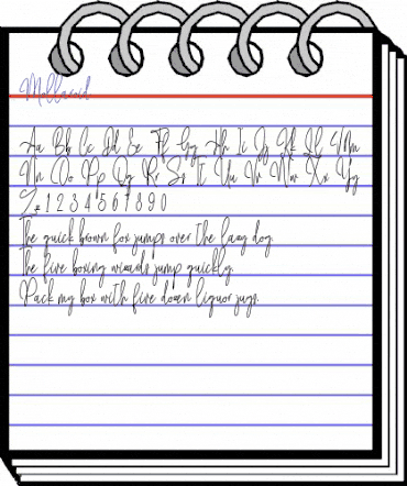 Mollaroid Regular animated font preview