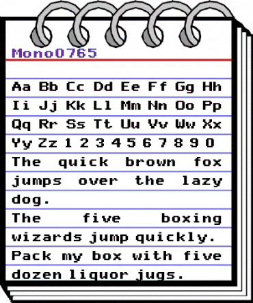 mono 07_65 Regular animated font preview mono 07_65 Regular animated font preview