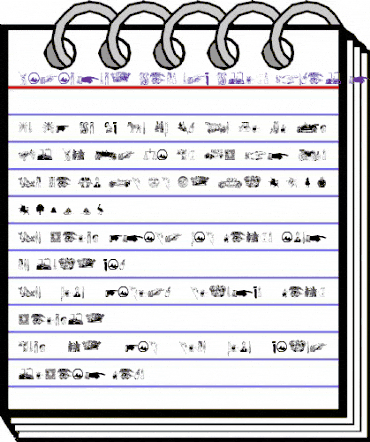 Monocracy Cuts and Clips Regular animated font preview