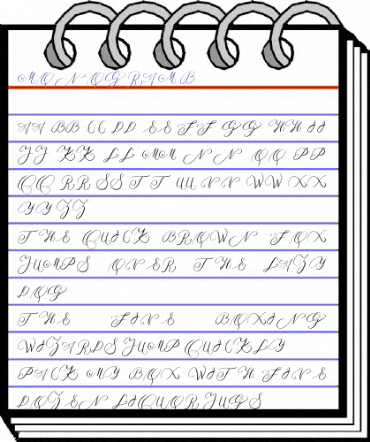 MONOGRAM B Regular animated font preview