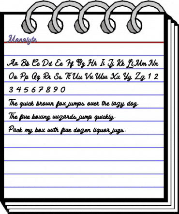 Monolyte Regular animated font preview