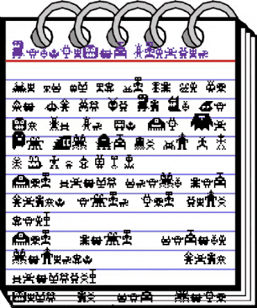 MonstaPix Regular animated font preview