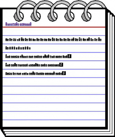 Monsterz Regular animated font preview