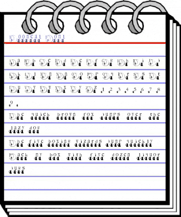 Mooncat Font Regular animated font preview