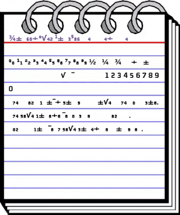 MorganAvec BoldFigures animated font preview