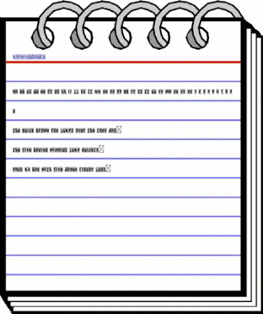 Morningdoodle Regular animated font preview