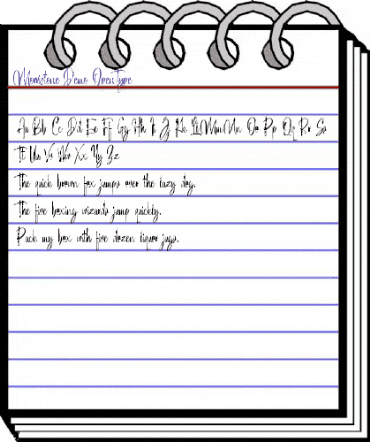 Morristone Demo Regular animated font preview