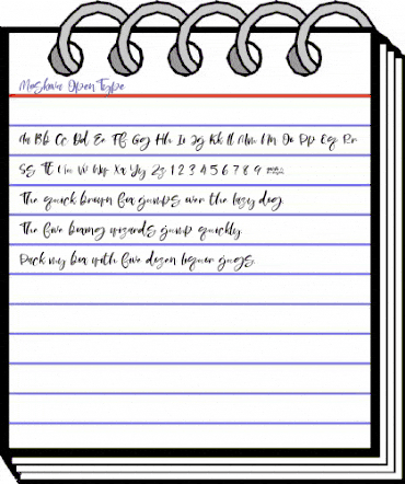 Moskova Regular animated font preview