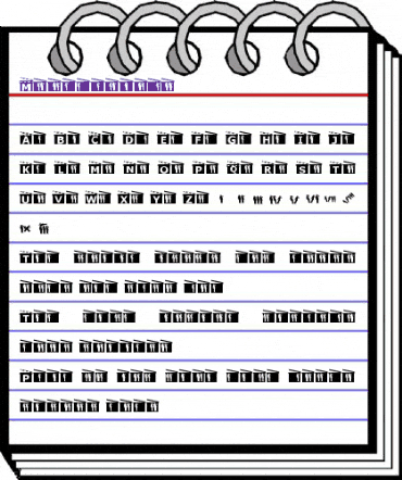 Movieboards Regular animated font preview